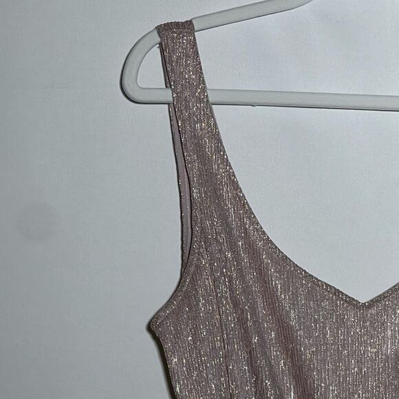 Show Me Your Mumu Kendall Maxi Dress Blush Pink Fairy Girlcore Size M Sparkle - Picture 5 of 11